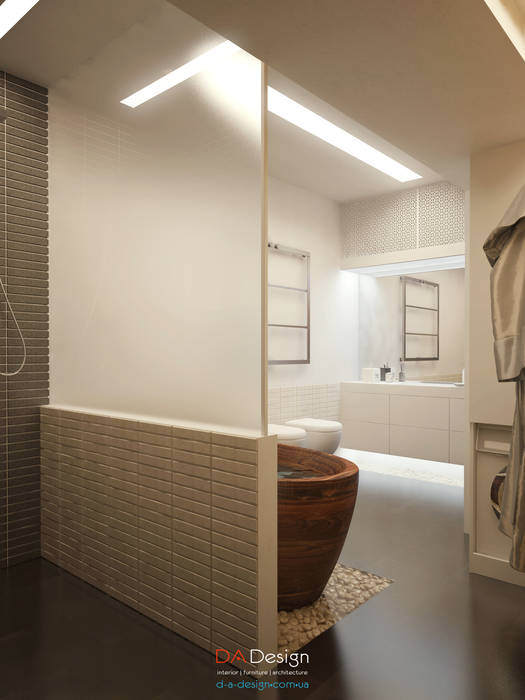 Spirit of Materials, DA-Design DA-Design Minimalist style bathroom