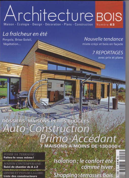 Une partie de mes premières de couverture, patrick eoche Photographie d'architecture patrick eoche Photographie d'architecture Modern Houses