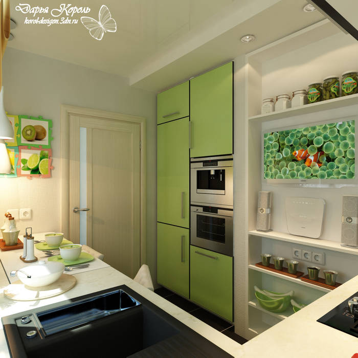 Kitchen for students Sister 2, Your royal design Your royal design Dapur Minimalis