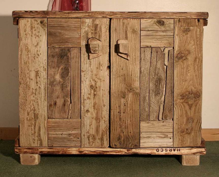 Driftwood Floor Cabinet Julia's Driftwood Rustic style living room TV stands & cabinets