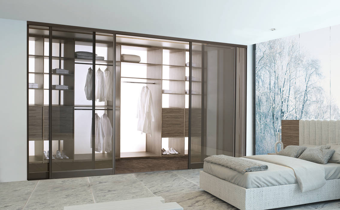 UNE NOUVELLE COLLECTION, SOURCE D’INSPIRATIONS POUR DES AMÉNAGEMENTS UNIQUES ET SUR-MESURE, PANAGET PANAGET Modern dressing room