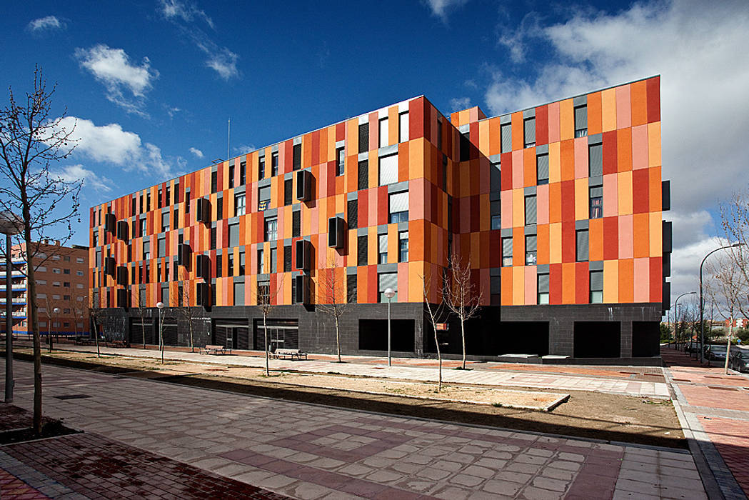 Madrid, nuevas arquitecturas Pedro Cobo, fotografía Casas de estilo moderno