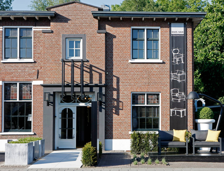 Showroom, huis van strijdhoven huis van strijdhoven Bedrijfsruimten Kantoor- & winkelruimten