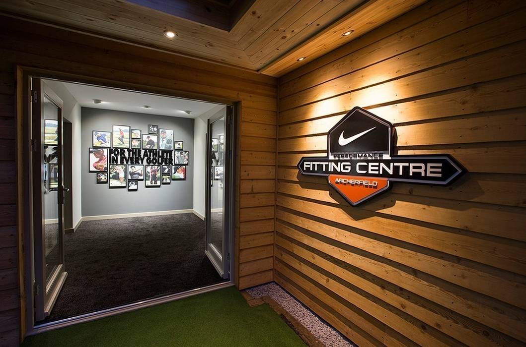 Nike Performance Fitting Centre Interior Aitken Turnbull Architects Commercial spaces Event venues