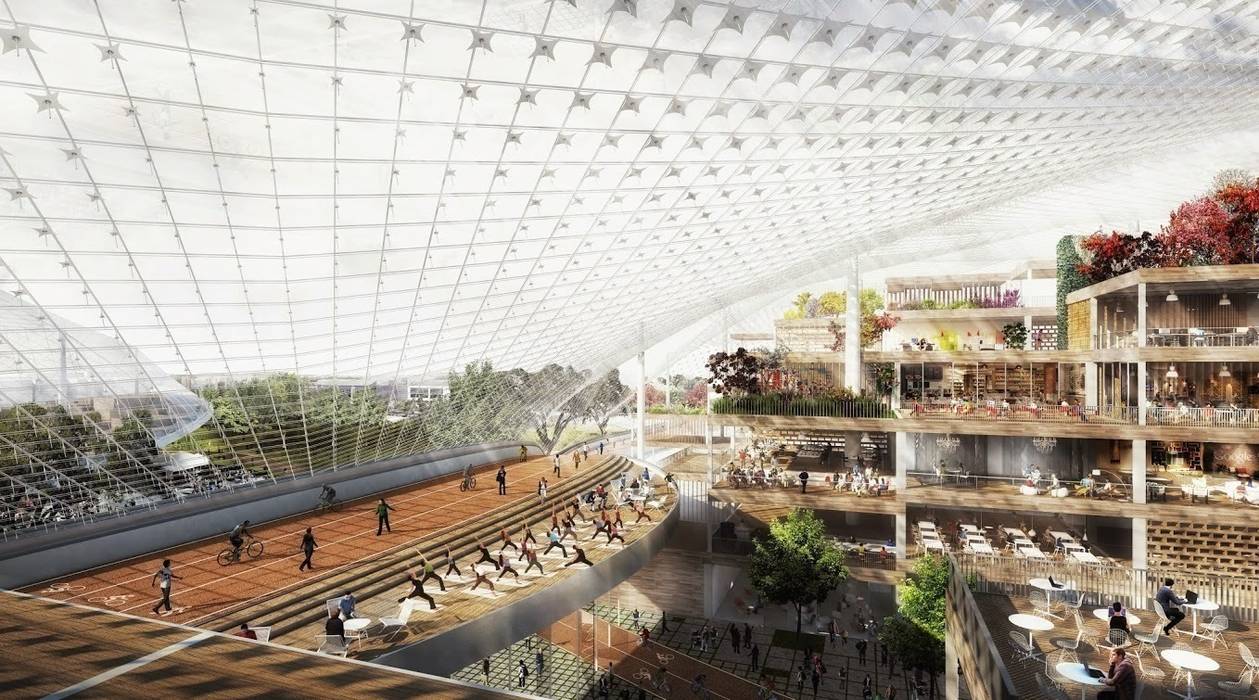 Google's new Californian HQ - Mountain View - Heatherwick + Bjarke Ingels Group, Heatherwick Heatherwick