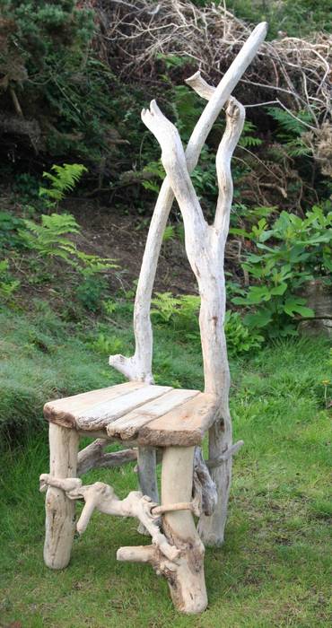 Driftwood Chair Julia's Driftwood Interior garden Interior landscaping