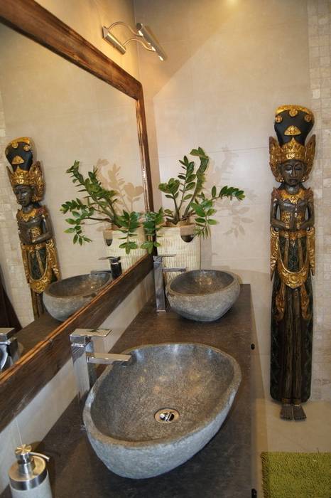 Aranżacja Industone Egzotyczna łazienka