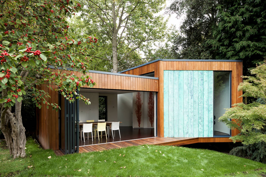 Summer House, Blackheath, Fraser Brown MacKenna Architects Fraser Brown MacKenna Architects Modern Living Room