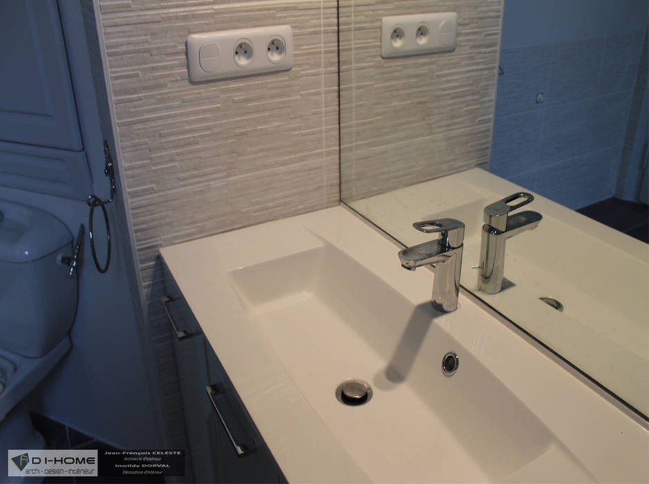 Appartement locatif T5 à STRASBOURG, Agence ADI-HOME Agence ADI-HOME Modern style bathrooms
