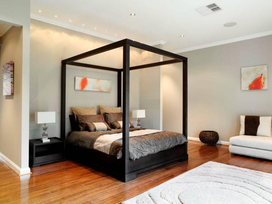 Bedroom by moda interiors, perth, western australia dormitorios