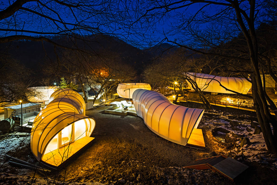 Glamping by ArchiGlam, 건축공방 'ArchiWorkshop' 건축공방 'ArchiWorkshop'