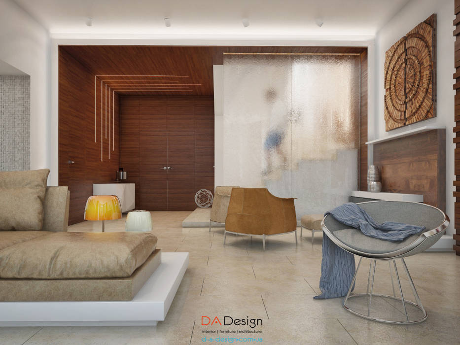 Suburban residential, DA-Design DA-Design Minimalist living room