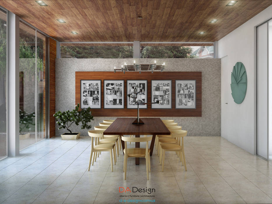 Suburban residential, DA-Design DA-Design Столовая комната в стиле минимализм