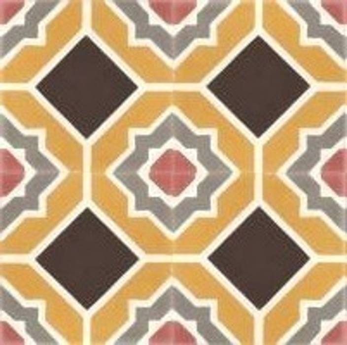 ARRU - cementowe płytki podłogowe, Kolory Maroka Kolory Maroka Mediterranean style walls & floors Tiles