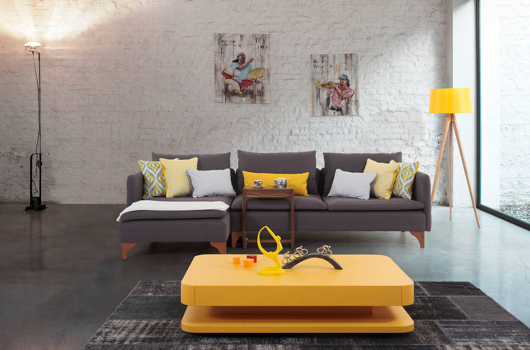 Lego corner, Trabcelona Design Trabcelona Design Livings de estilo moderno Salas y sillones