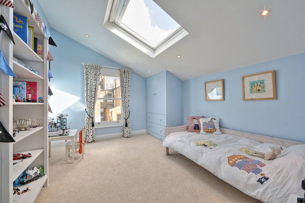 ​loft conversion with full back addition homify Modern style bedroom