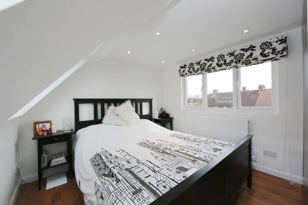 l-shaped dormer loft conversion richmond homify Modern style bedroom