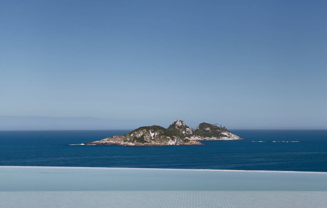 Vista terraço House in Rio Varandas, alpendres e terraços modernos