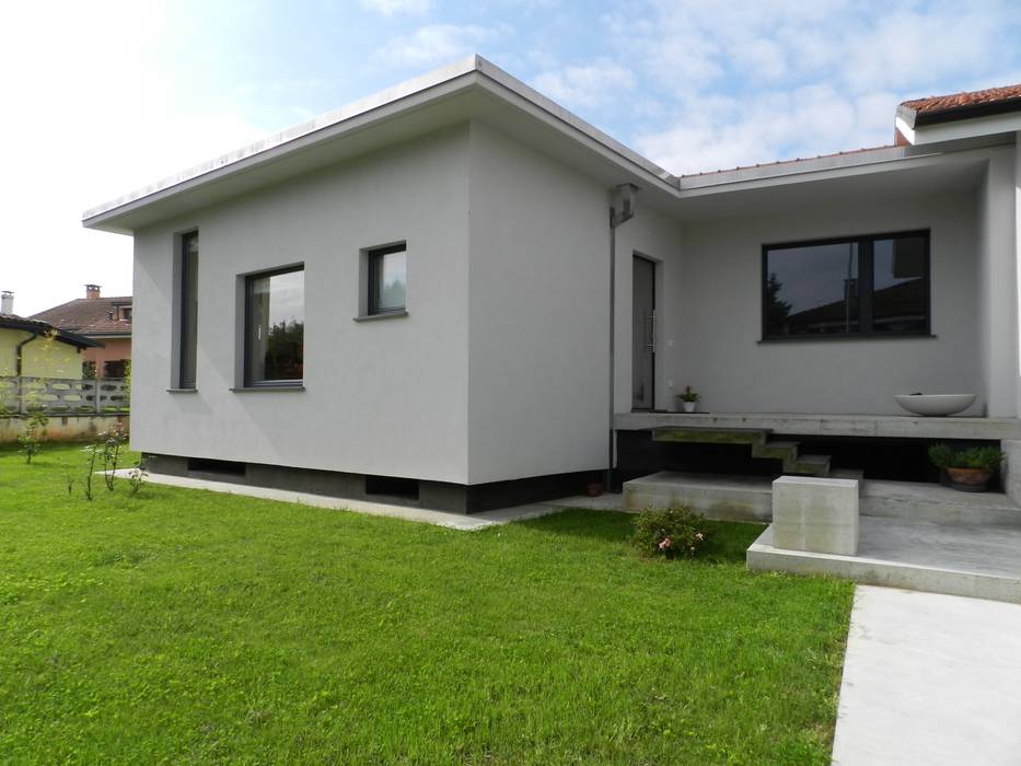Casa BM, Fluido Arch - Studio di Architettura Fluido Arch - Studio di Architettura Case moderne