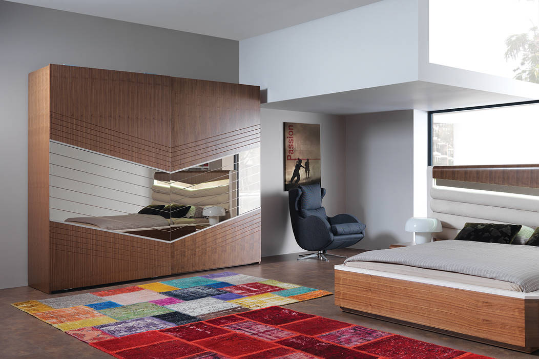 wertu yatak odası, Trabcelona Design Trabcelona Design Kamar Tidur Modern Wardrobes & closets