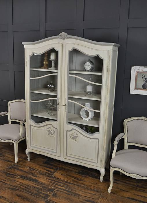 Shabby Chic French Glazed Bookcase, The Treasure Trove Shabby Chic & Vintage Furniture The Treasure Trove Shabby Chic & Vintage Furniture Classic style living room TV stands & cabinets