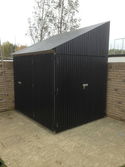 Commercial storage unit, Modular105.co.uk Modular105.co.uk Garajes de estilo moderno