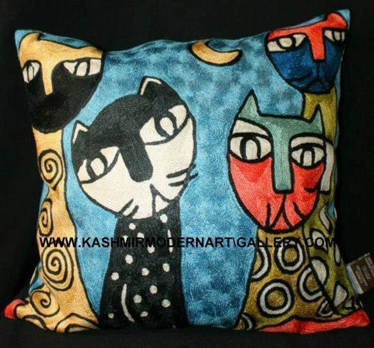 cats blue kashmir modernart gallery Modern Living Room Sofas & armchairs