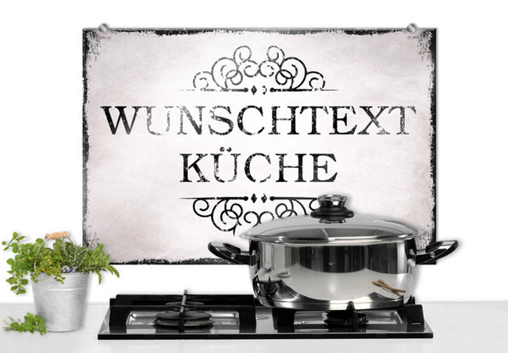 Küche, K&L Wall Art K&L Wall Art Cocinas de estilo ecléctico Accesorios y textiles