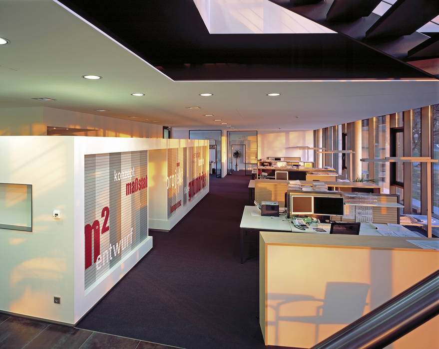 Hdi1 Buro Eg Moderne Burogebaude Von Architekturburo Muller Huber Modern Homify