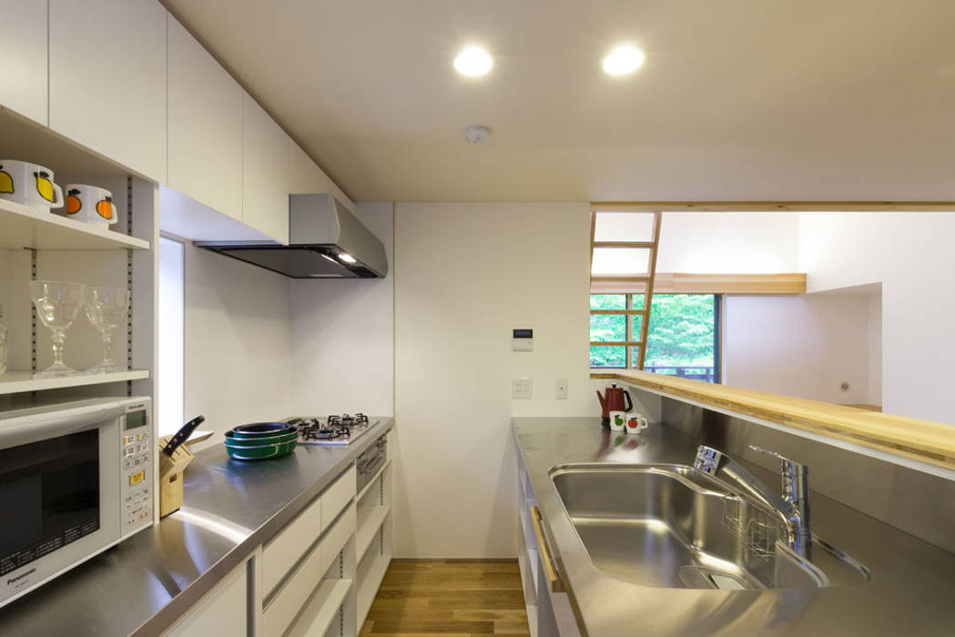 旧軽井沢の家, 光風舎1級建築士事務所 光風舎1級建築士事務所 Eclectic style kitchen