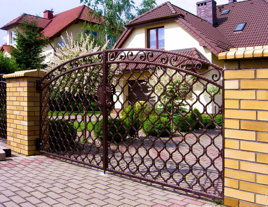 Realizacja ogrodzenia 2, Armet Armet Classic style gardens Fencing & walls