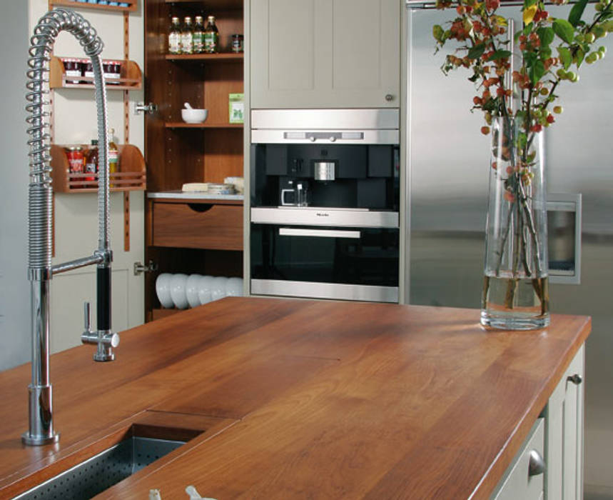 Cherry worktop Bordercraft Dapur Modern