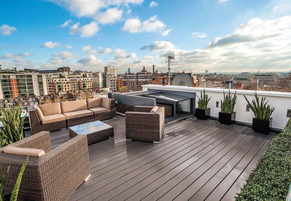 Telegraph House, MAA Architects MAA Architects Klassischer Balkon, Veranda & Terrasse