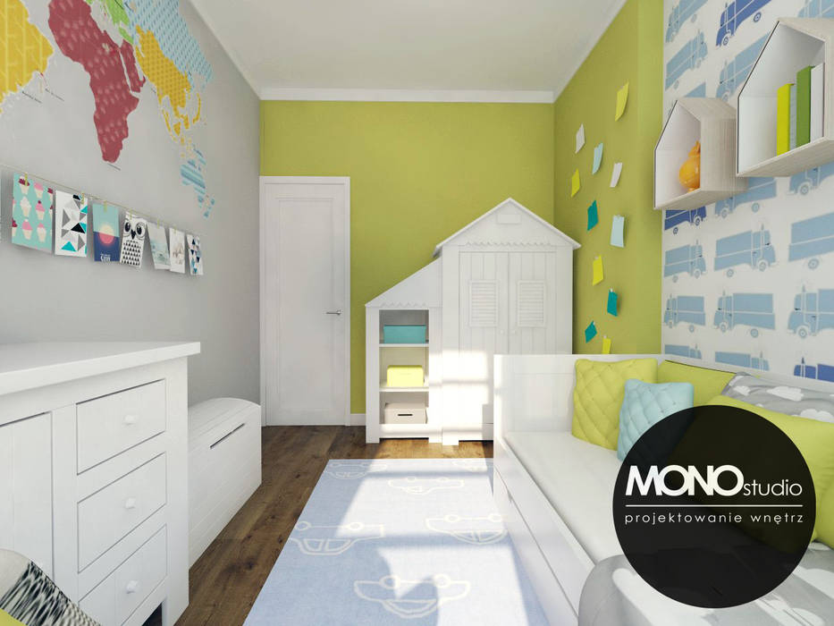 Pokój dziecięcy kontra funkcjonalność, MONOstudio MONOstudio Chambre d'enfant moderne