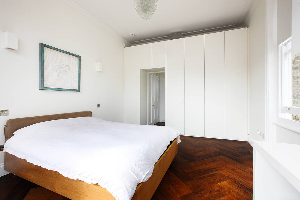 South Brompton Apartments, London, PAD ARCHITECTS PAD ARCHITECTS Minimalist bedroom