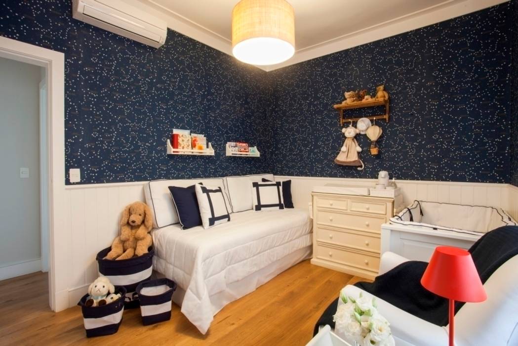 Quarto Bebê 3 Pereira Reade Interiores Quarto infantil eclético