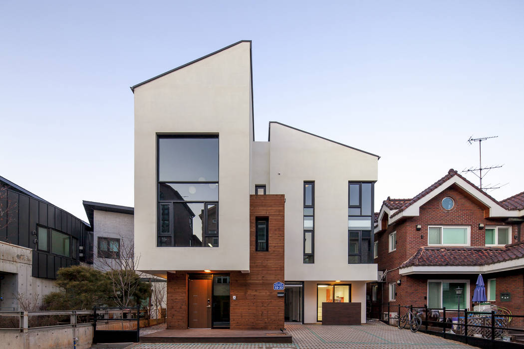 DAEHWADONG MULTIPLE DWELLINGS, IDEA5 ARCHITECTS IDEA5 ARCHITECTS Casas de estilo moderno