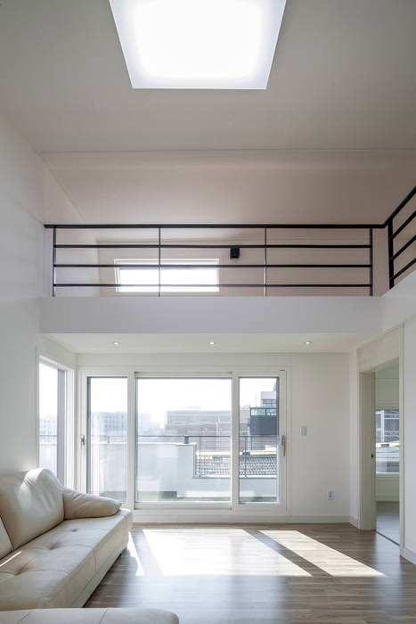 JONGAMDONG MULTIPLE DWELLIMGS, IDEA5 ARCHITECTS IDEA5 ARCHITECTS Modern living room