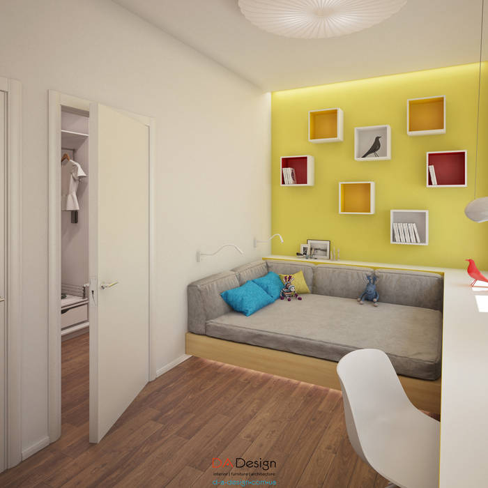 Rogaleva, DA-Design DA-Design Детская комнатa в стиле минимализм