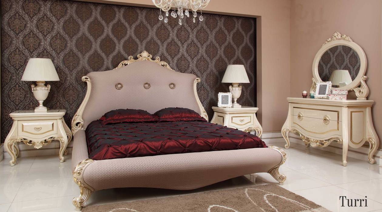 Turri, Mozza dİzayn Mozza dİzayn Klassische Schlafzimmer Betten und Kopfteile