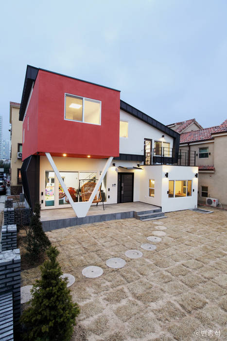 동탄주택, 춘건축 춘건축 Modern home