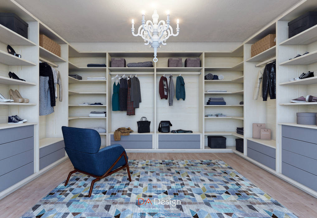 Wardrobe Collection, DA-Design DA-Design Minimalist Giyinme Odası