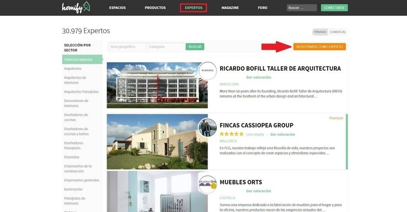 Cómo crear un perfil de experto, ayuda homify ayuda homify