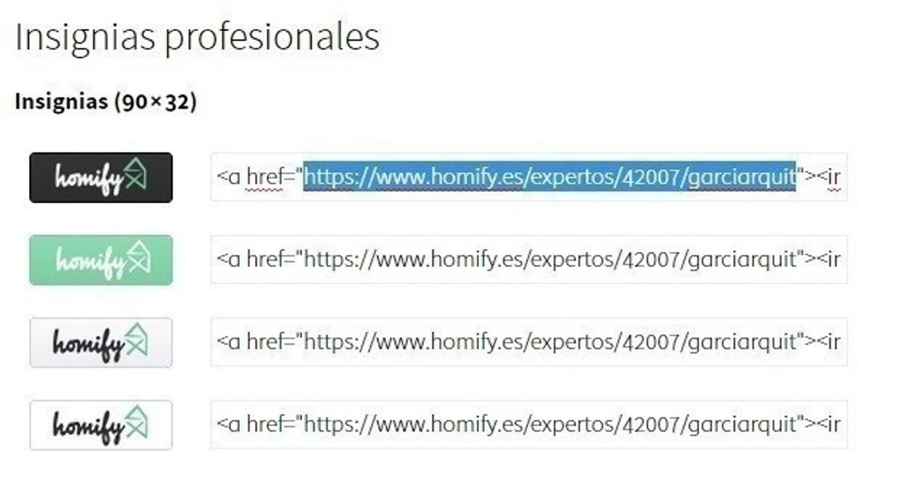 Cómo añadir badges y widgets, ayuda homify ayuda homify