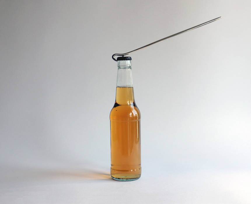 Line Bottle-Opener, Camille Coquelle Camille Coquelle Minimalist Mutfak Aksesuarlar & Tekstil Ürünleri