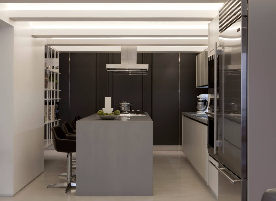 AP, Flávia Gerab Flávia Gerab Modern style kitchen