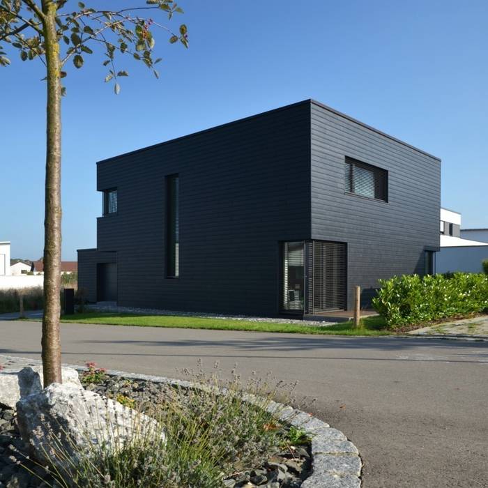 Plusenergie Passivhaus B C Einfamilienhaus In Bayern Moderne Hauser Von Bucher Huttinger Architektur Innen Architektur Modern Homify