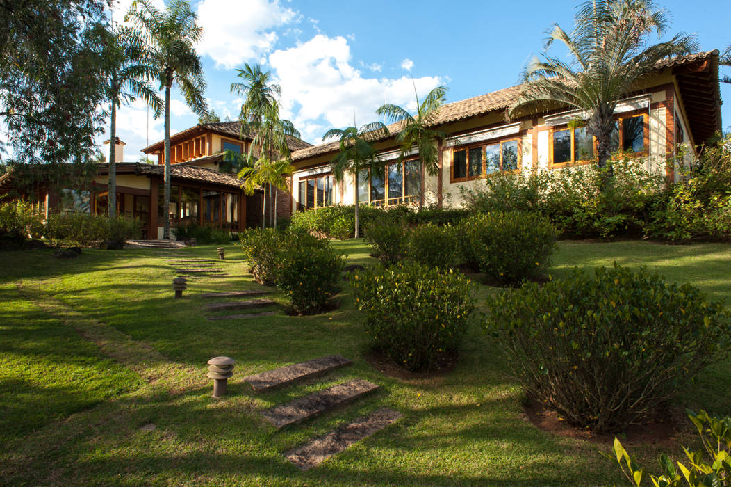 Jaguariuna, PM Arquitetura PM Arquitetura Rustic style house