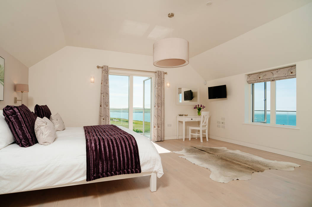 Seagrass, Polzeath, Cornwall homify Cuartos de estilo moderno