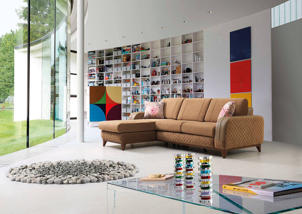 CEMRİİ, Trabcelona Design Trabcelona Design Modern living room Sofas & armchairs